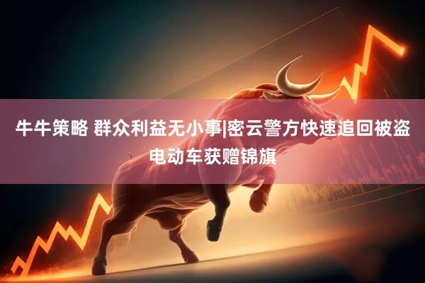 牛牛策略 群众利益无小事|密云警方快速追回被盗电动车获赠锦旗